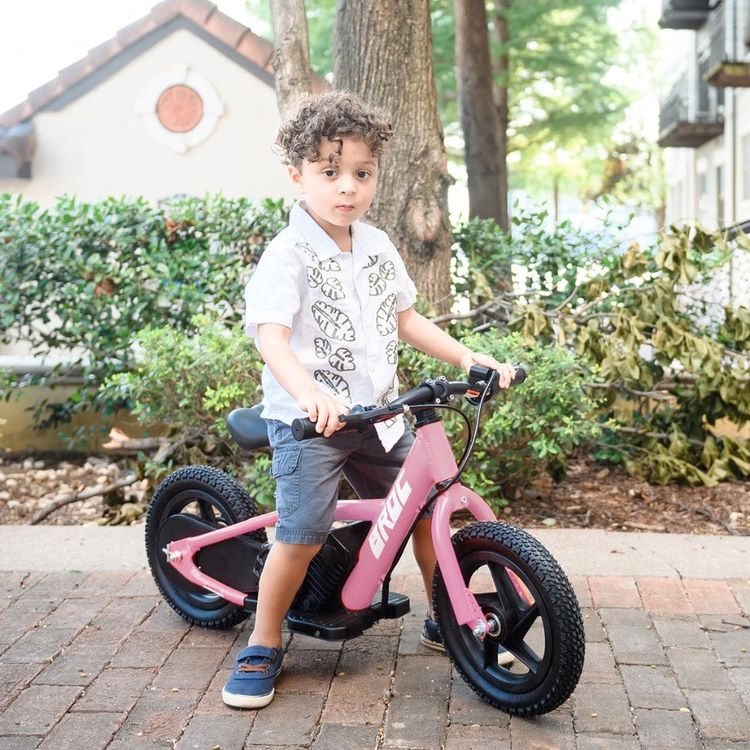 12" Electric Bike - Pink