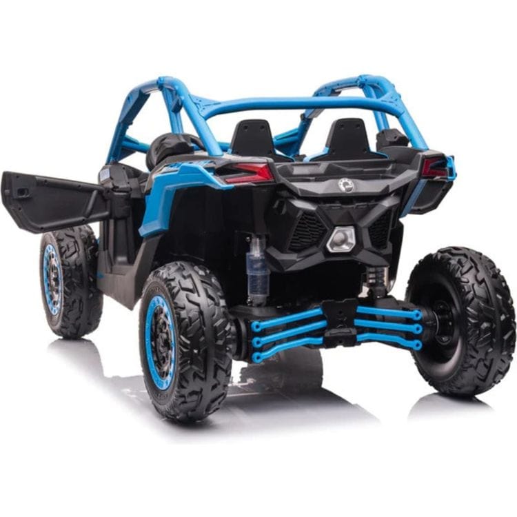 2x24V 4x4 Can Am Maverick 2 Seater Ride on UTV - Blue
