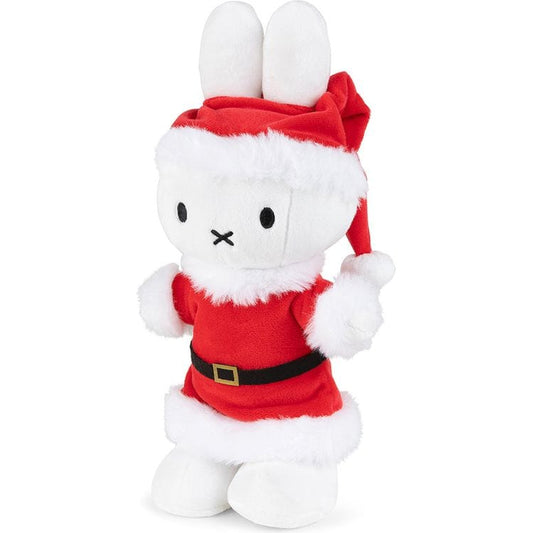 9.5" Miffy Standing Santa Plush