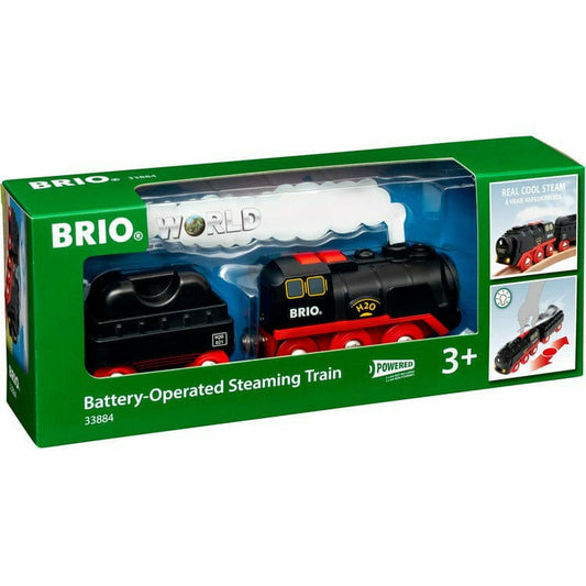 Battery-Operated Steaming Train