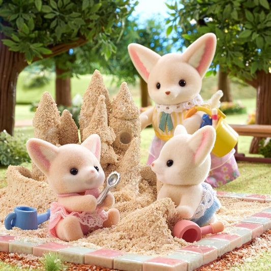 Calico Critters Fennec Fox Twins Collectible Doll Figures