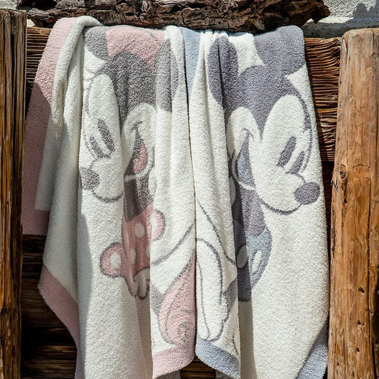 CozyChic Vintage Disney Minnie Mouse Baby Blanket
