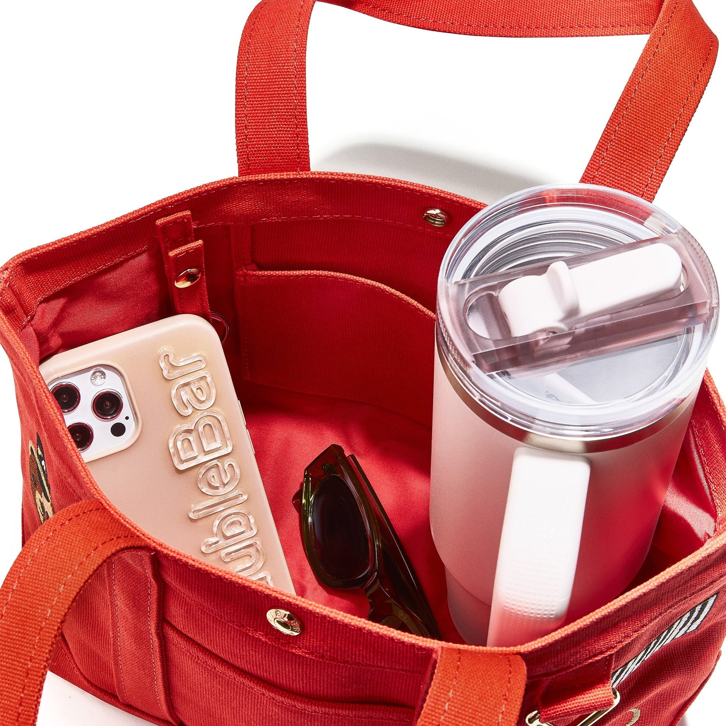 FAO x BaubleBar Small Tote Bag - Red