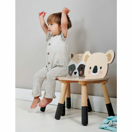 Forest Racoon Chair