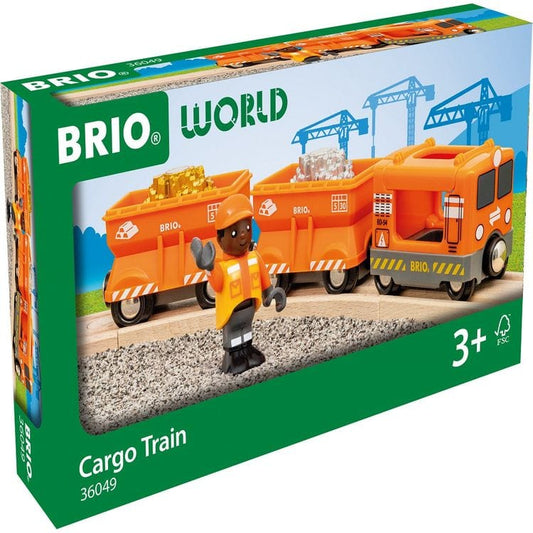 Gold Cargo Train