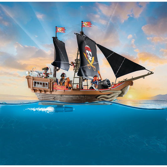 Large Pirate Ship Playset