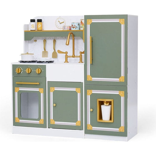 Little Chef Versailles Deluxe Play Kitchen - Olive Green