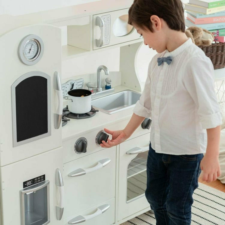 Little Chef Westchester Retro Play Kitchen - Ivory