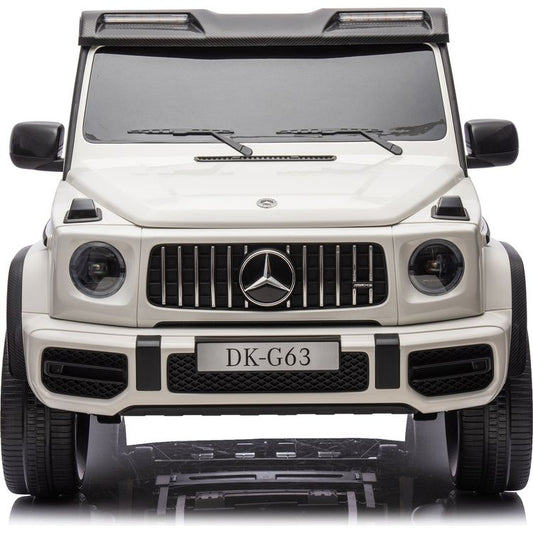Mercedes G-Wagon 24V 4x4 2-Seater Ride on Car - White