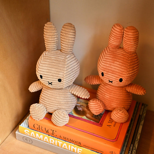 Miffy Orange Corduroy ECO Plush - 9"