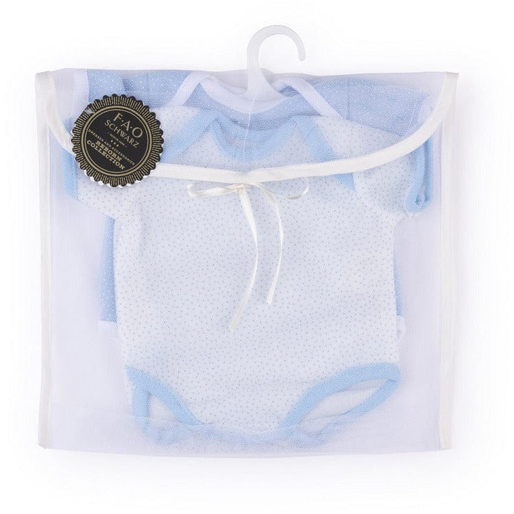 My FAO Doll 2 Pack Onesies - Blue