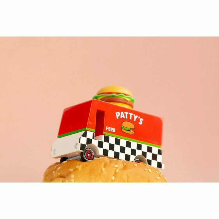 Pattys Hamburger Van Toy Car