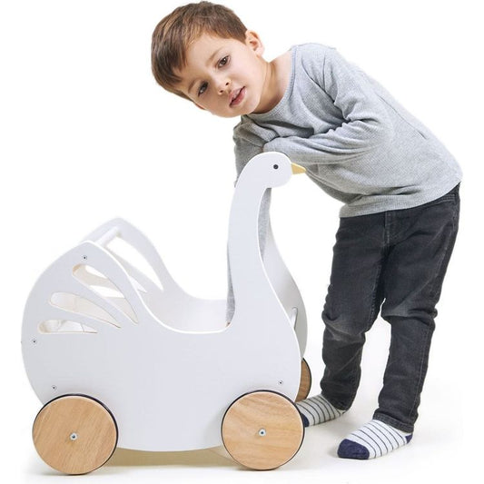 Sweet Dreams Swan Doll Pram