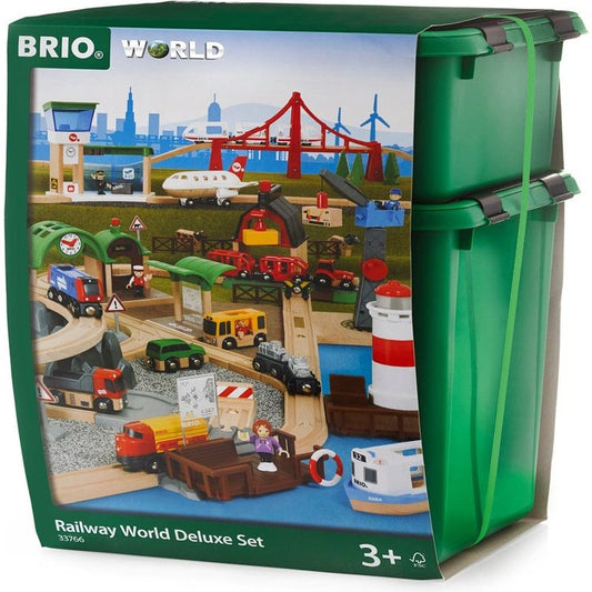 106 Piece Railway World Deluxe Train Set