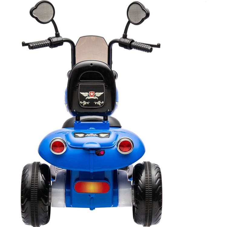 12V Kids Cruiser 1-Seater Motorcycle - Blue