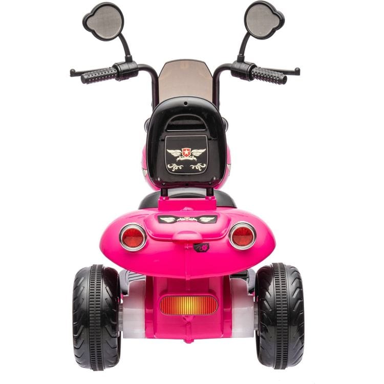 12V Kids Cruiser 1-Seater Motorcycle - Pink