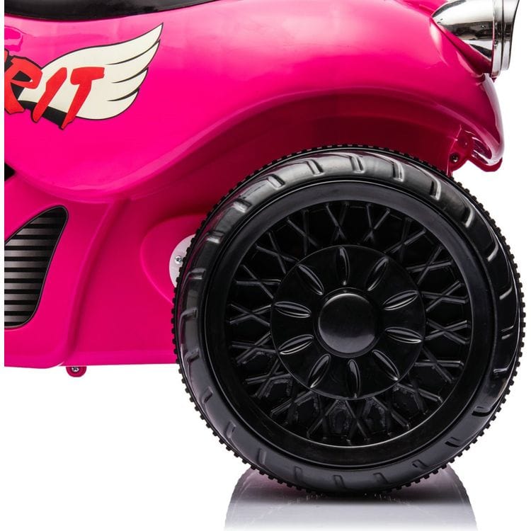 12V Kids Cruiser 1-Seater Motorcycle - Pink