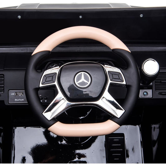 12V Mercedes Maybach G650 Landaulet 1-Seater Ride-On Car - Black