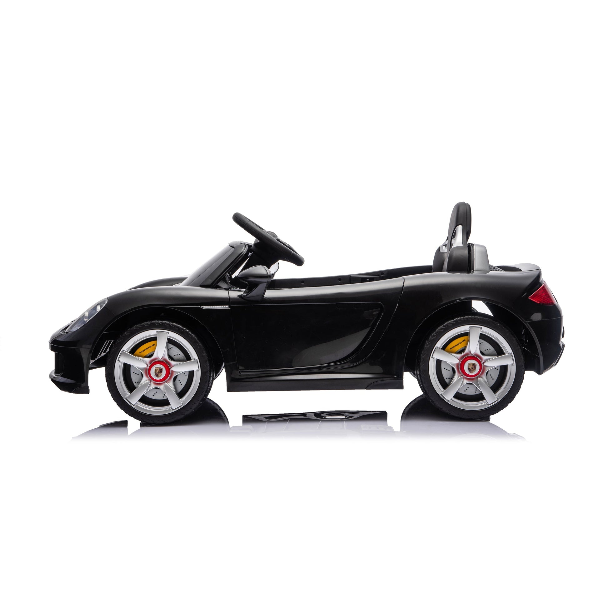 12V Porsche Carrera GT 1 Seater Ride On Car - Black