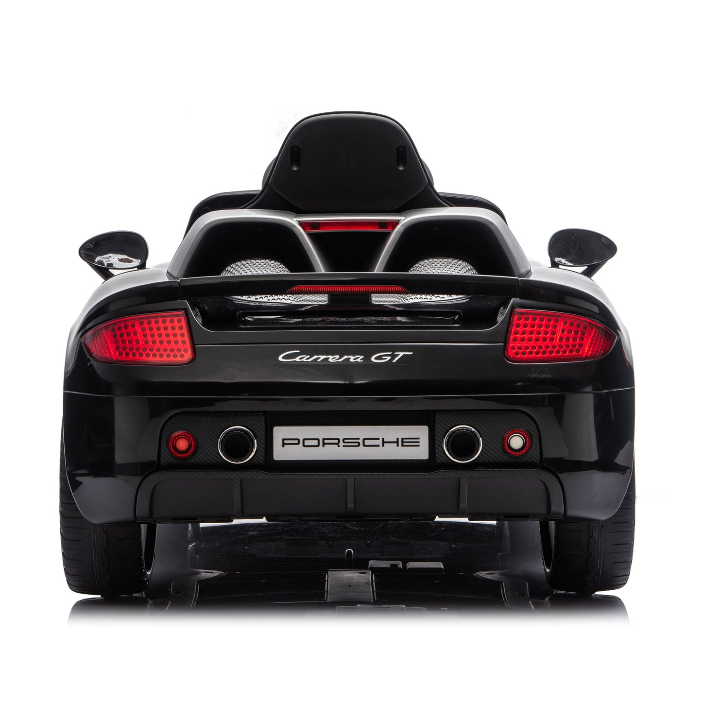 12V Porsche Carrera GT 1 Seater Ride On Car - Black