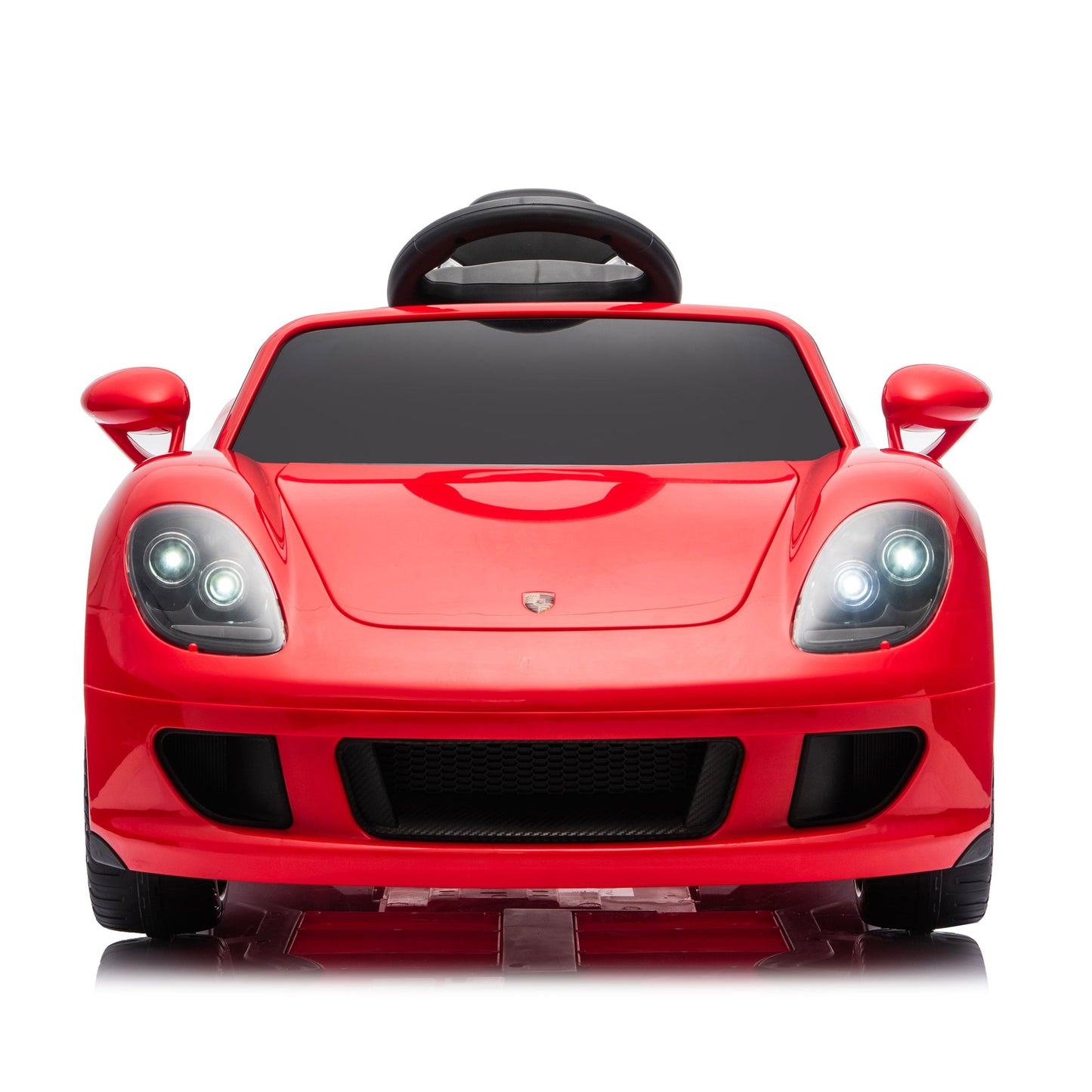12V Porsche Carrera GT 1 Seater Ride On Car - Red