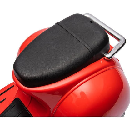 12V Vespa Electric Ride-On Scooter - Red