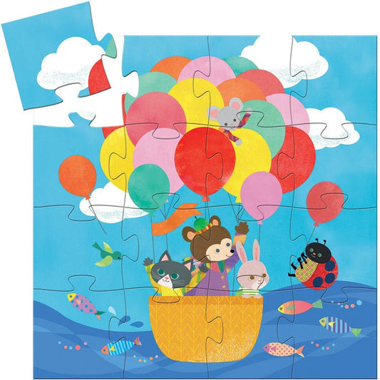 16-Piece Hot Air Balloon Jigsaw Puzzle