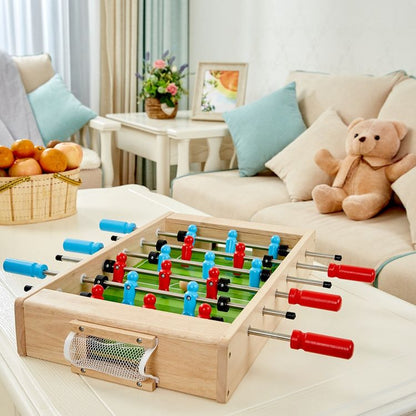 2 in 1 Tabletop Game: Foosball & Hockey