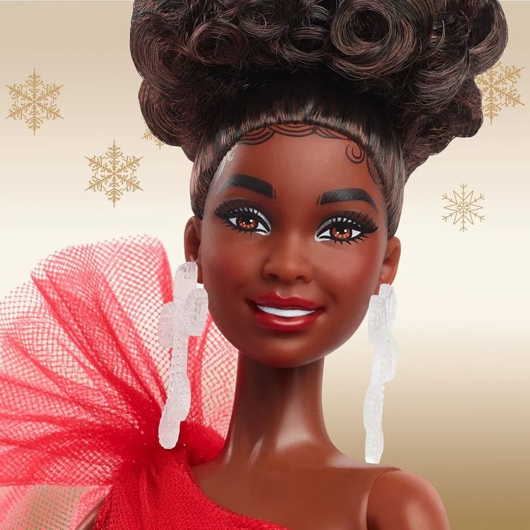 2024 Barbie Holiday Doll -  Black Hair