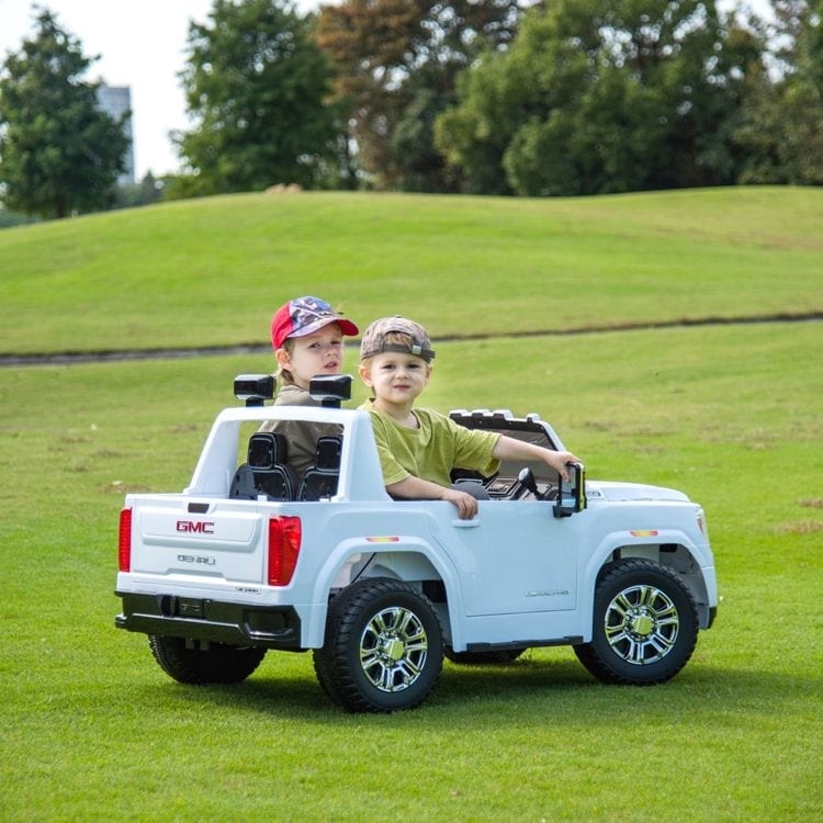24V GMC Denali 2 Seater Ride On - White