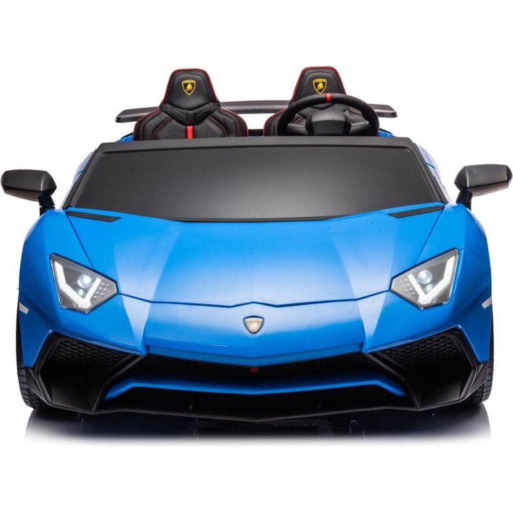 24V Lamborghini Aventador 2 Seater Ride on Car - Blue