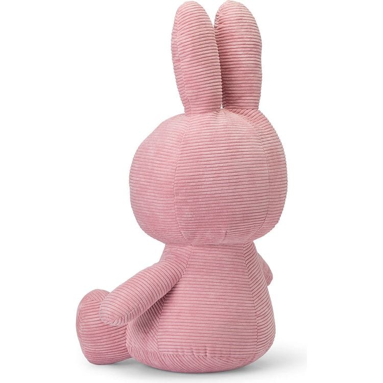 27.5" Miffy ECO Corduroy Plush - Pink