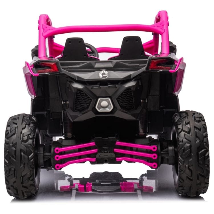2x24V 4x4 Can Am Maverick 2 Seater Ride on UTV - Pink