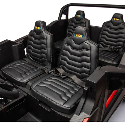 48V Freddo Beast XL Dune Buggy 4 Seater Ride On - Red