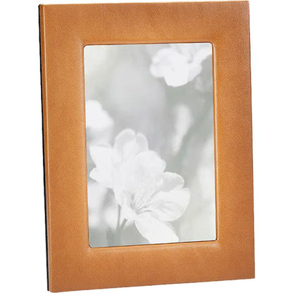 5" x 7" Leather Studio Frame - Tan