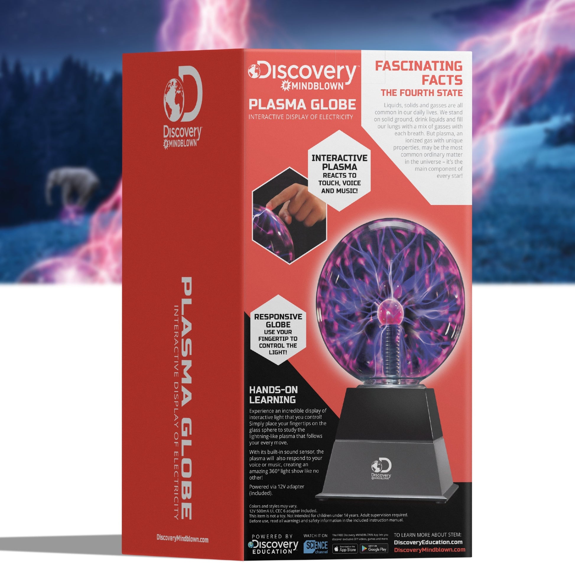 6" Plasma Globe Lamp