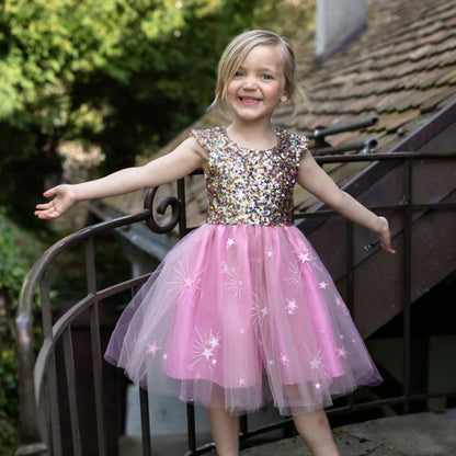 A Star is Born Sequins Dress - Size 5-6 Years