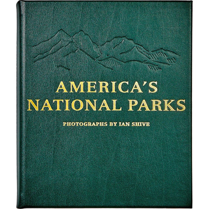 America's National Parks Book Leather Edition