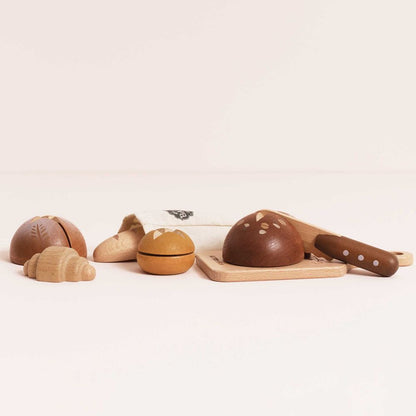 Artisan Bread and Knife Pretend Play Set