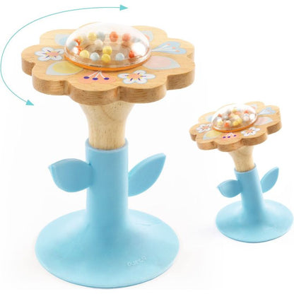 Baby White BabySwipi Rattle