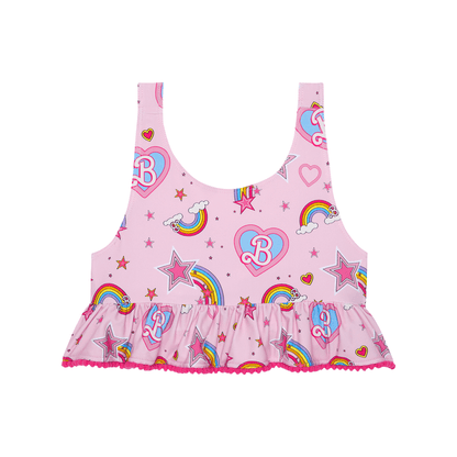 Barbie Star Power - Ruffled Two Piece Tankini Set