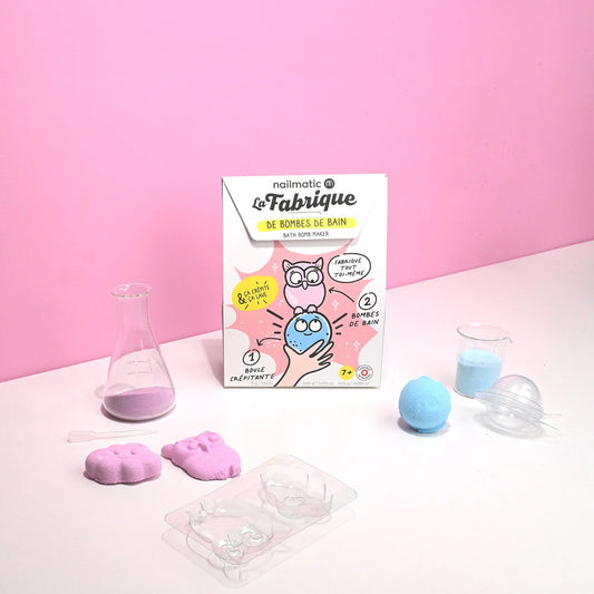 Bath Bomb Maker Kit for Kids - Owl & Cloud