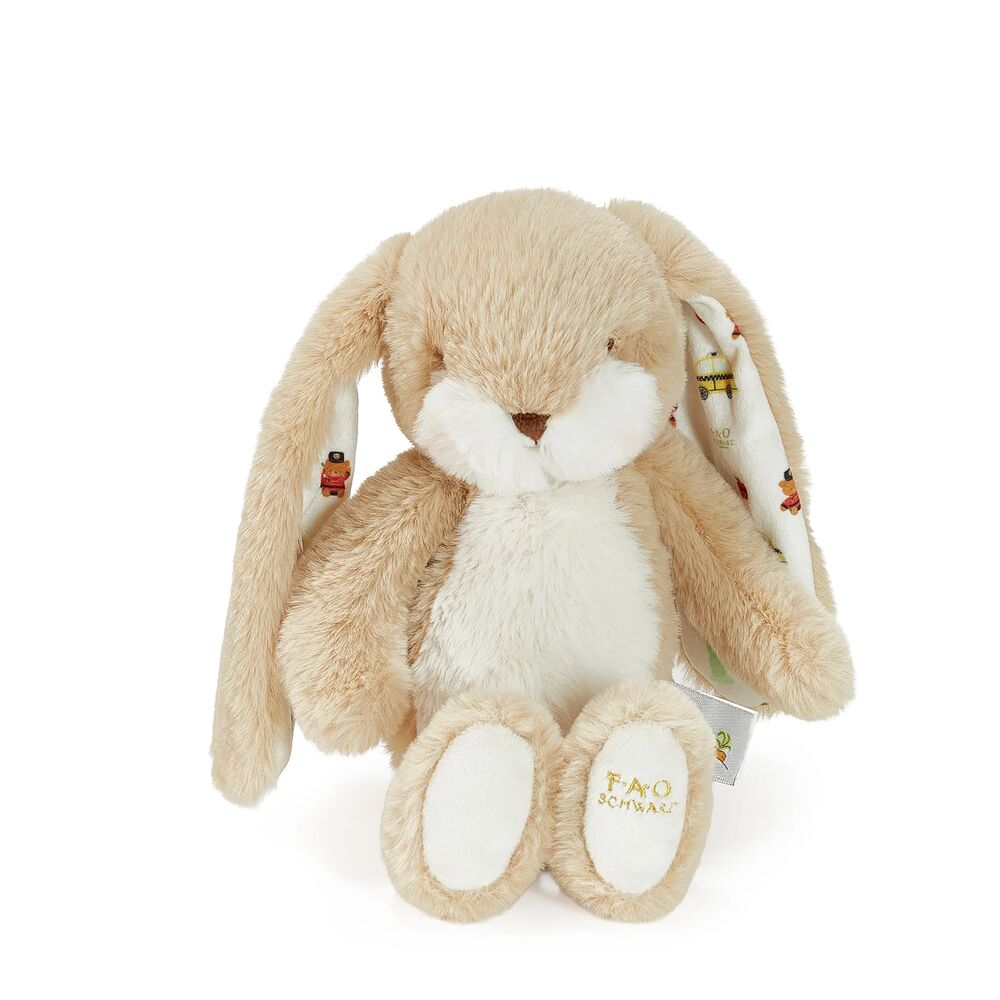 Big Apple NYC - FAO Schwarz Tiny 10" Floppy Nibble Bunny Plush
