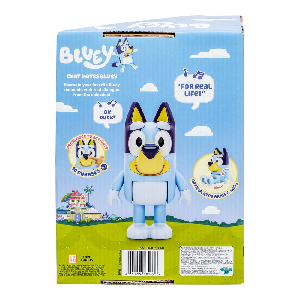 Bluey Chat Mates Bluey Figure