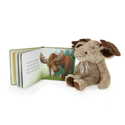 Bruce the Moose Plush & A Big Friendship Book Bundle