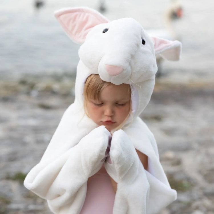 Bunny Cuddle Cape - Size 4-6 Years