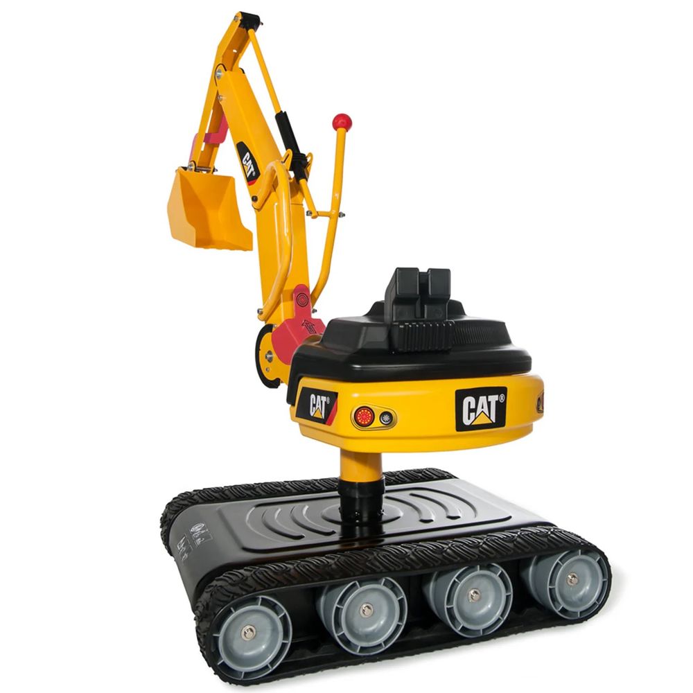 CAT Metal Ride-On Digger