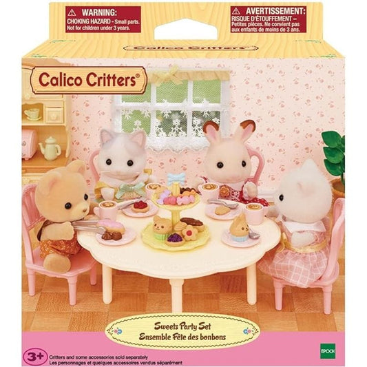 Calico Critters Sweets Tea Party Set
