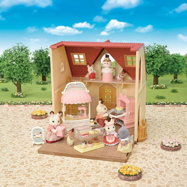 Calico Critters Village Cake Shop Starter Playset
