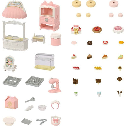 Calico Critters Village Cake Shop Starter Playset